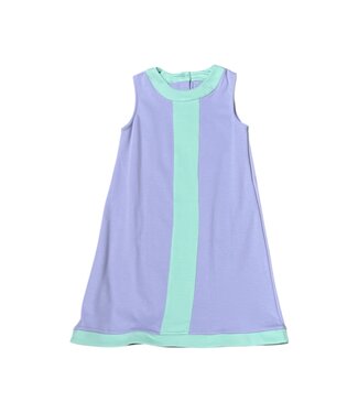 Millie Jay Purple & Mint Collins Dress