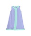 Millie Jay Purple & Mint Collins Dress
