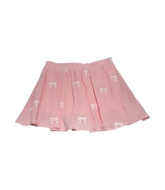 Design History Pink Bow Skort