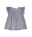 Hayden Lavender Smocked Ruffle Shoulder Top