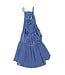 Joyous & Free Blue/White Stripe Daniella Maxi Dress
