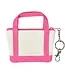 Iscream Mini Tote Bag Lip Balm Key Chain Set