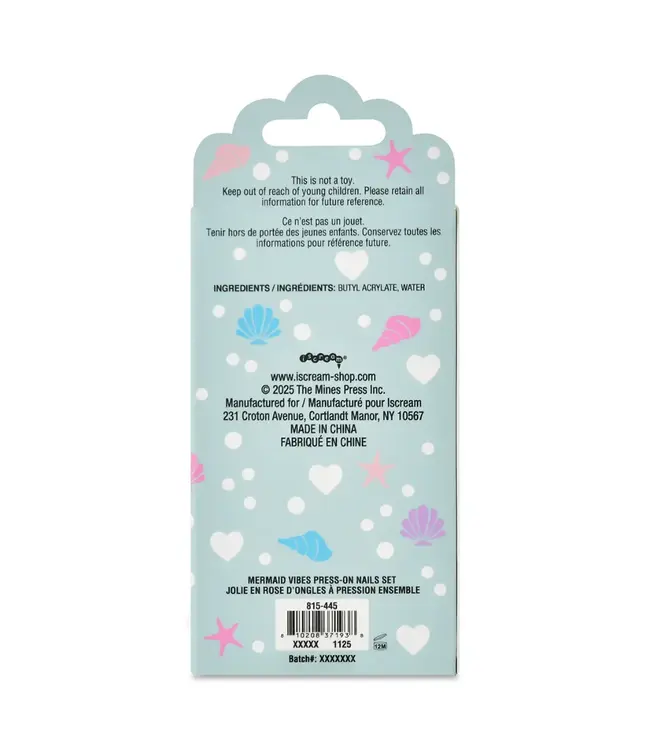 Iscream Mermaid Vibes Press On Nail Set