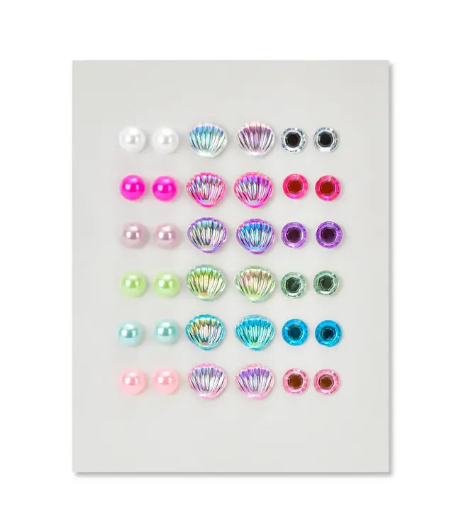 Iscream Mermaid Vibes Stick On Earrings