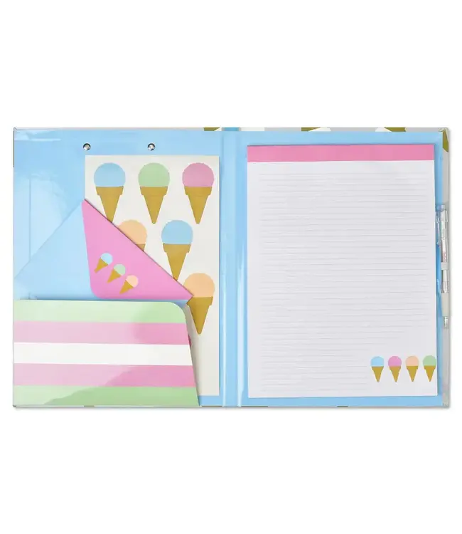 Iscream Sweet Scoops Clipboard Set