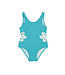 Mayoral Pacific Blue Cut Out Swimsuit