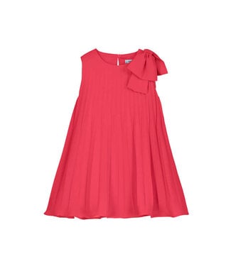 Mayoral Pink Pleated Dress
