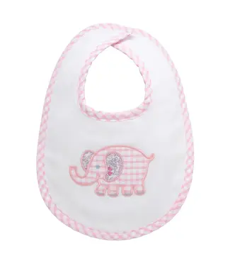 3 Marthas Pink Elephant Bib