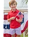 Little English Patriotic Plaid Short