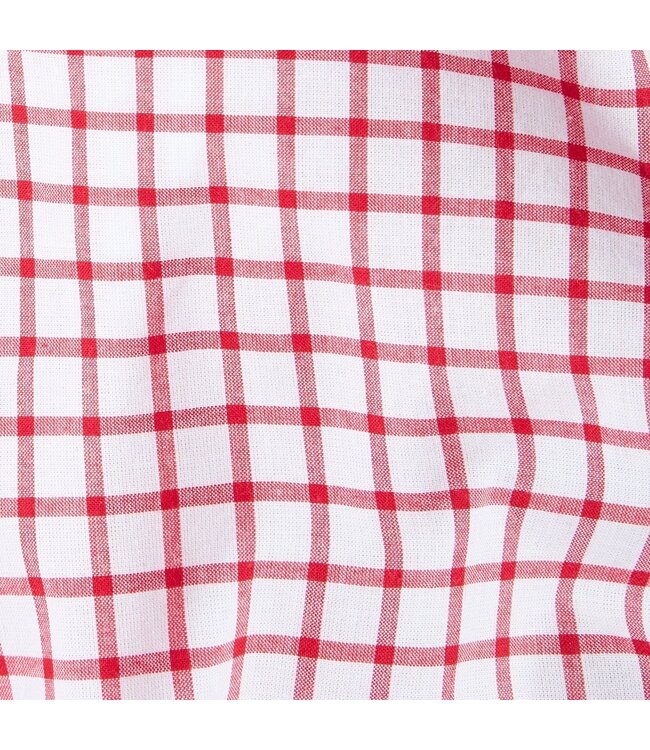 Red Windowpane Shorts