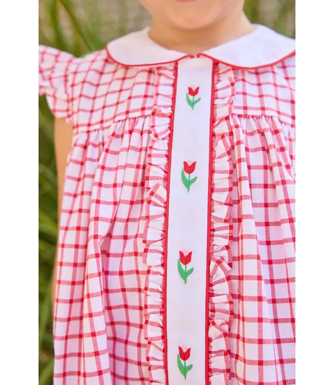 Little English Tulip Valley Ruffled Sally Dress