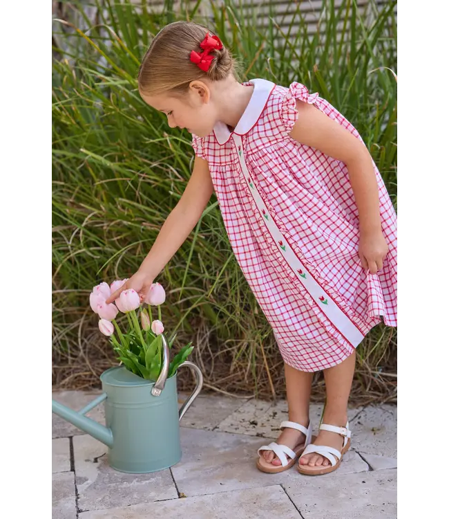 Little English Tulip Valley Ruffled Sally Dress