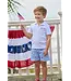 Little English Flags Embroidered Short