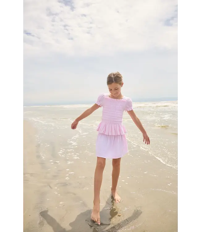 Little English Jaipur Pink Isla Top