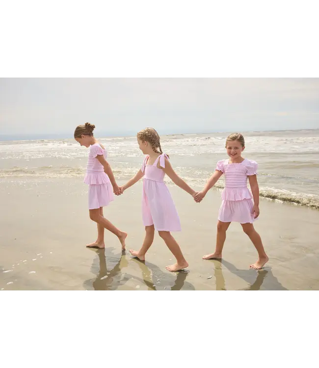 Little English Jaipur Pink Leela Dress