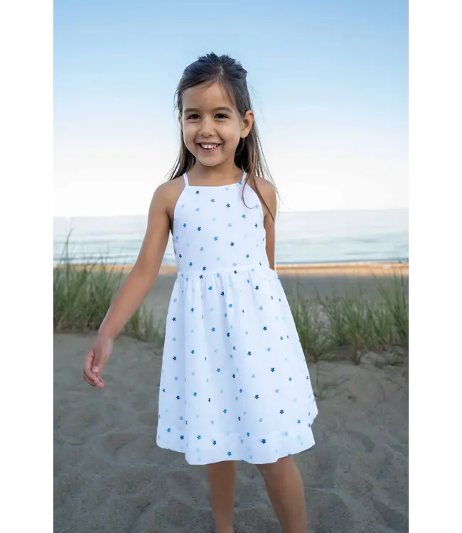 Embroidered Floral Dress