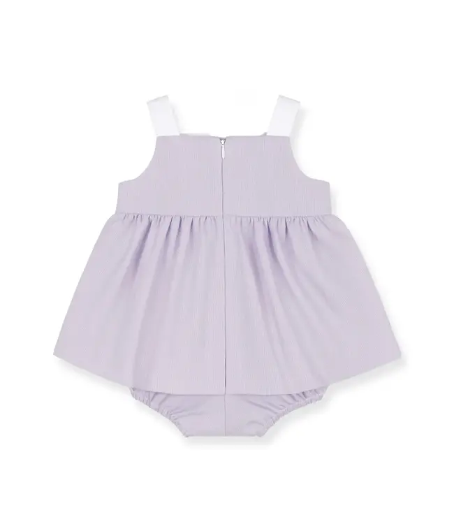 Florence Eiseman Pincord Romper with Flowers