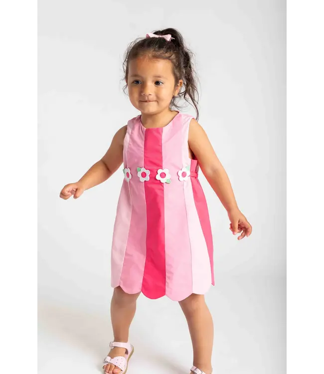 Poplin Panel Dress