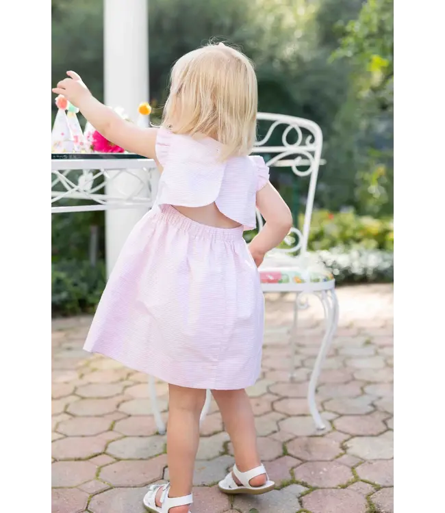 Florence Eiseman Seersucker Dress with Cupcakes