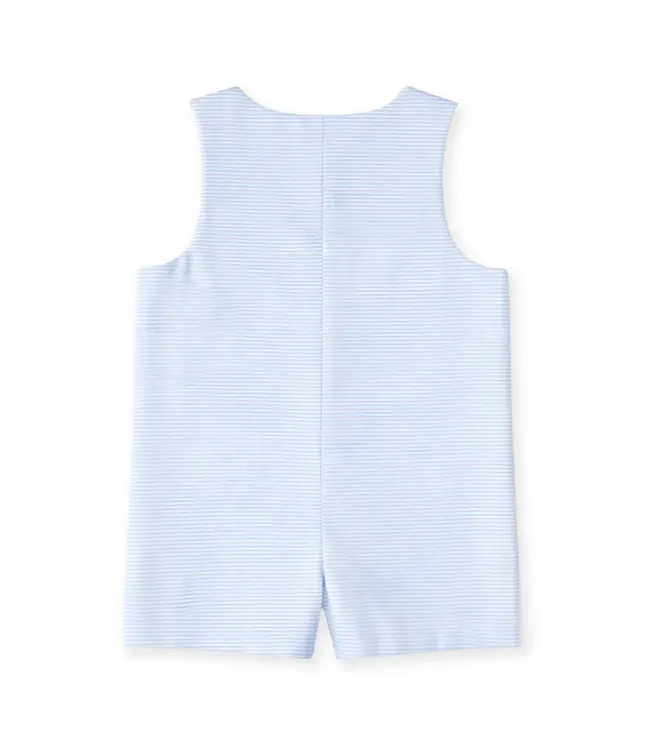 Florence Eiseman Seersucker Shortall with Present Puppy