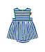 Florence Eiseman Stripe Knit Romper with Tulip