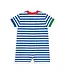 Florence Eiseman Stripe Knit Shortall with Sailboat