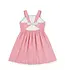 Check Seersucker Dress with Watermelon