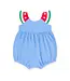 Seersucker Swimsuit with Watermelon