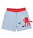 Seersucker Swim Trunk with Octopus