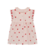 MinyMo Pink with Embroidered Hearts Dress