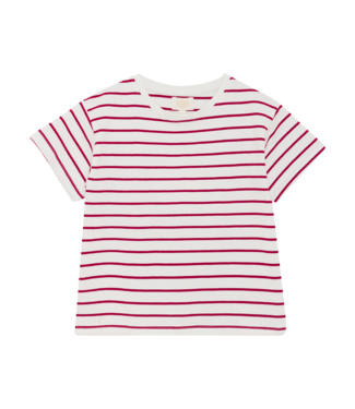 Creamie Chili Red Stripe S/S T-Shirt