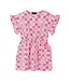 Pink Checker Jersey Dress