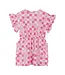 Pink Checker Jersey Dress