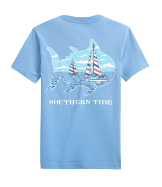 Southern Tide Ocean Channel Sailboat Skipjack S/S Tee