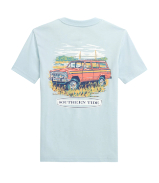 Southern Tide Clear Day Blue Marsh Wagon S/S Tee