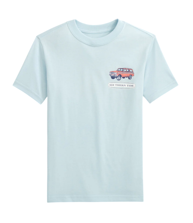 Southern Tide Clear Day Blue Marsh Wagon S/S Tee