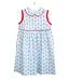 Ruth and Ralph Patriotic Floral Libby Dress