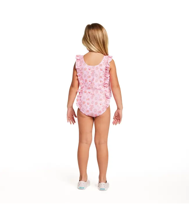 Andy & Evan Pink Beach One Piece Swimsuit