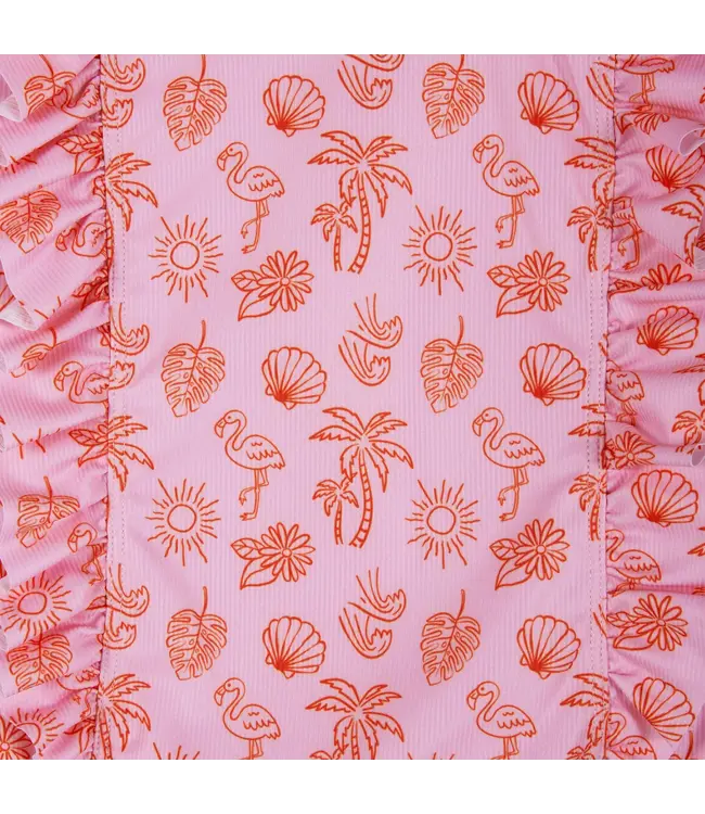 Andy & Evan Pink Beach One Piece Swimsuit