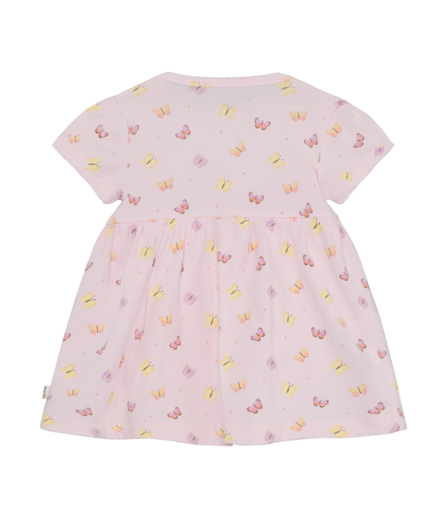 MinyMo Pink Butterfly Dress
