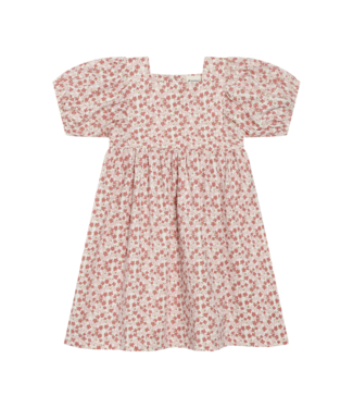 MinyMo Cream Floral Dress