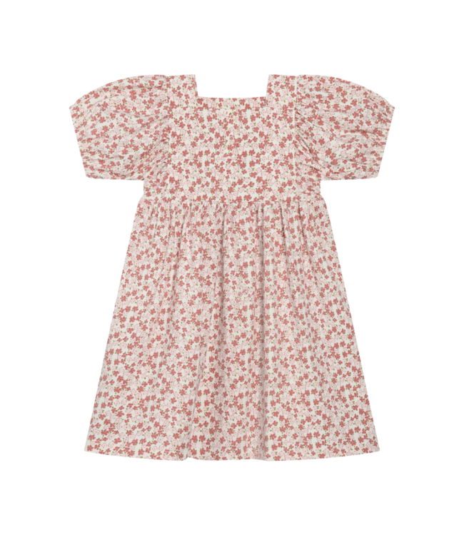 MinyMo Cream Floral Dress