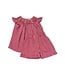 Delaney Red Gingham Smocked Strawberry Bishop Short Set