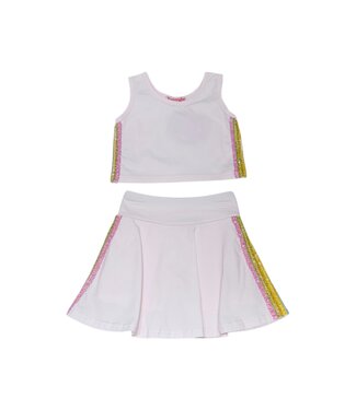 Blush Pink Tennis Skirt Set