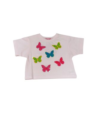 Blush Pink Butterfly Box Tee