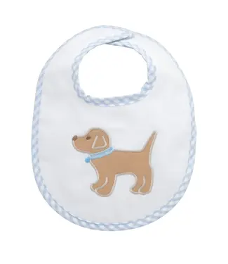 3 Marthas Blue Puppy Bib
