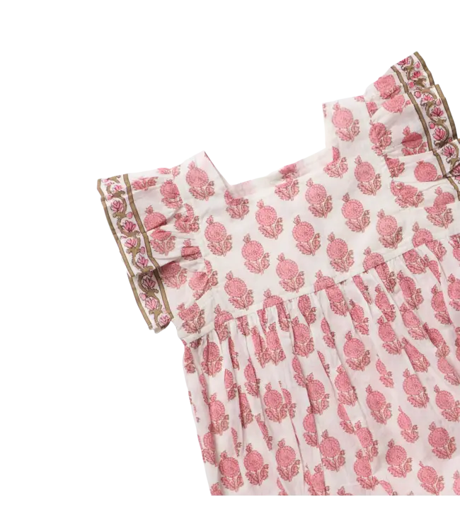 Pink Chicken Pink Dahlia Floral Elsie Bubble