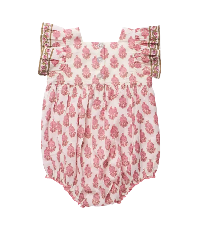 Pink Chicken Pink Dahlia Floral Elsie Bubble