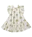 Cream Palm Trees Harper Dress