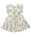 Cream Palm Trees Harper Dress